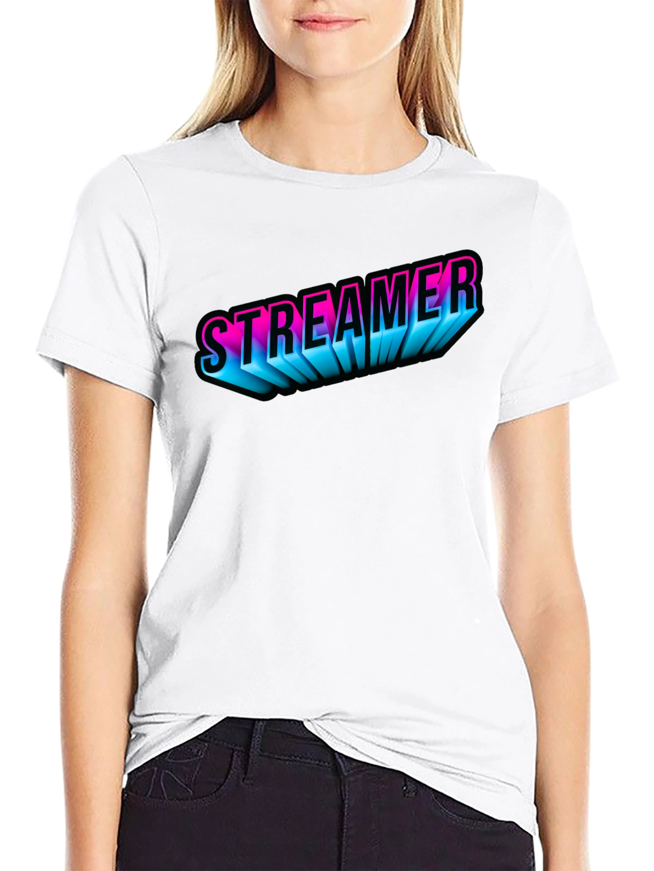 Streamer Retro Graphic Tee
