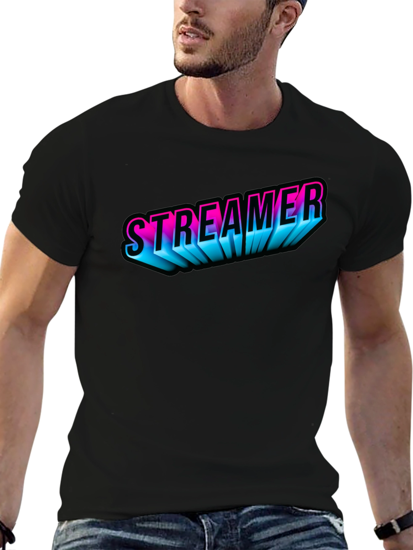 Streamer Retro Graphic Tee