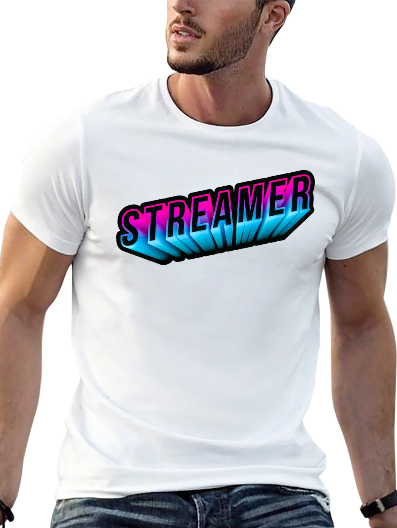 Streamer Retro Graphic Tee