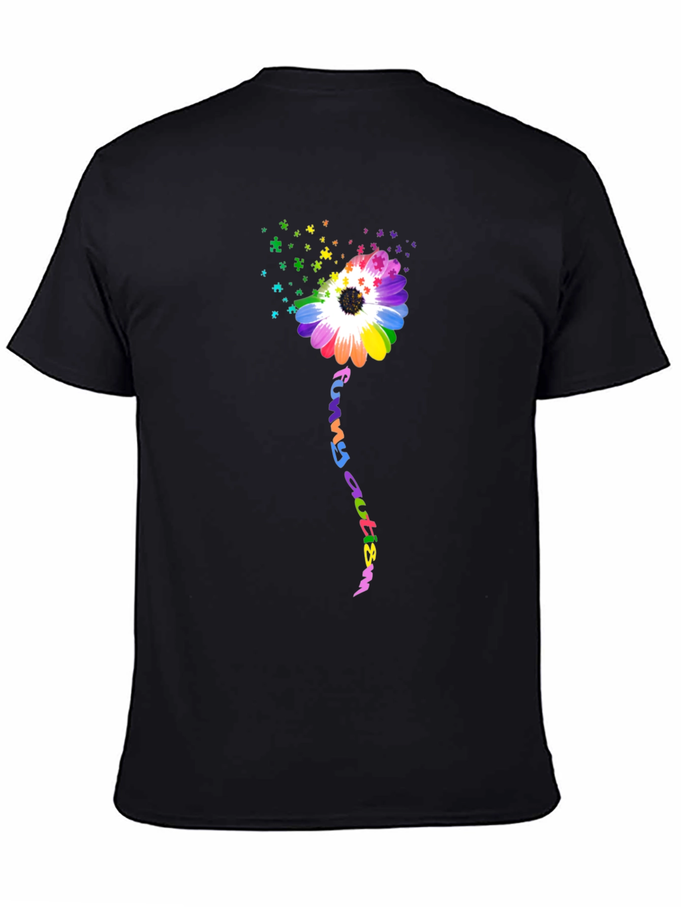 Funny Autism Awareness Flower T-Shirt