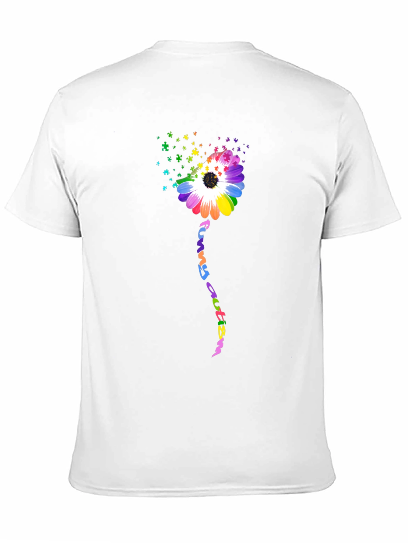 Funny Autism Awareness Flower T-Shirt