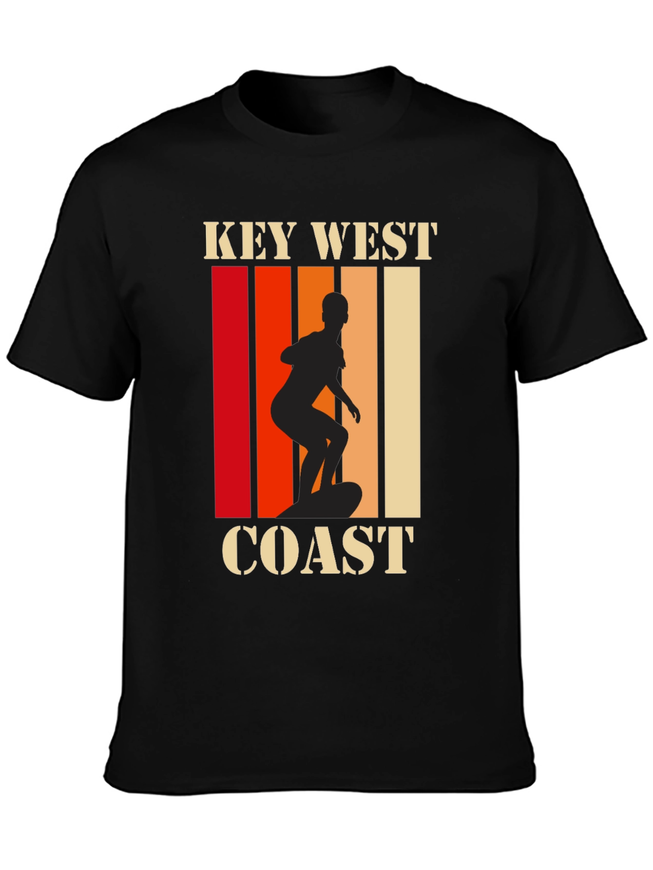 Key West Coast Retro Graphic Tee