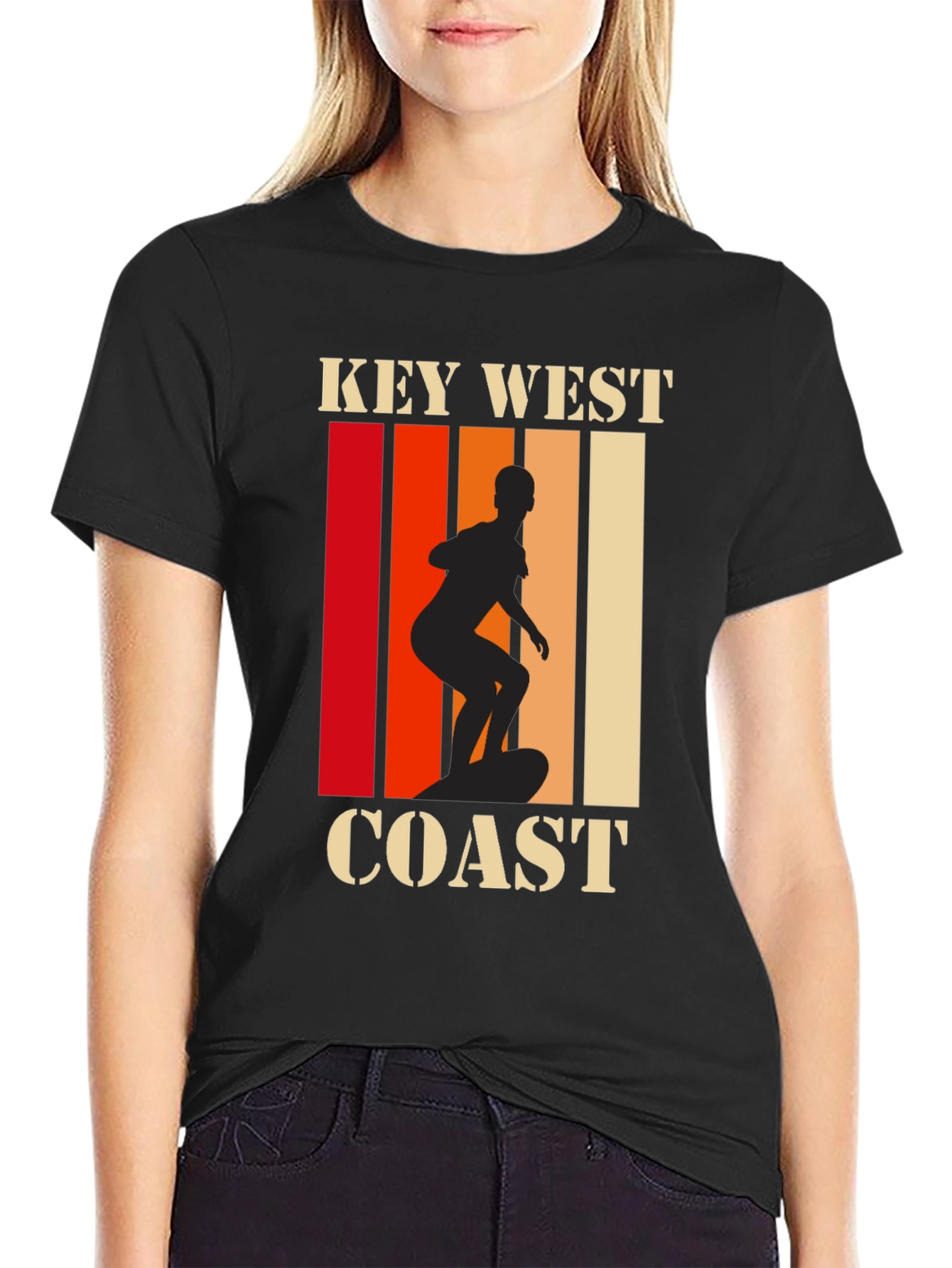 Key West Coast Retro Graphic Tee