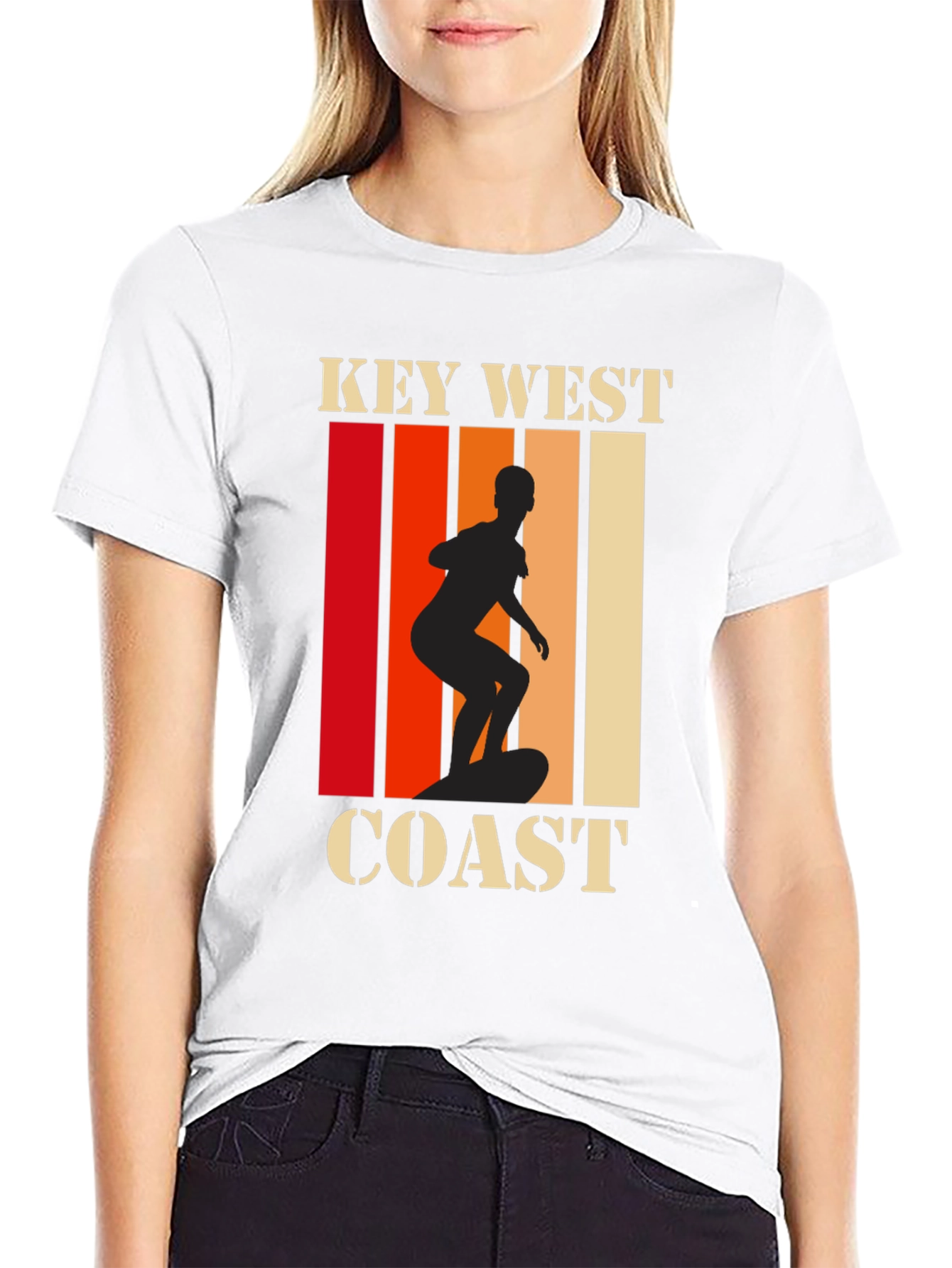 Key West Coast Retro Graphic Tee