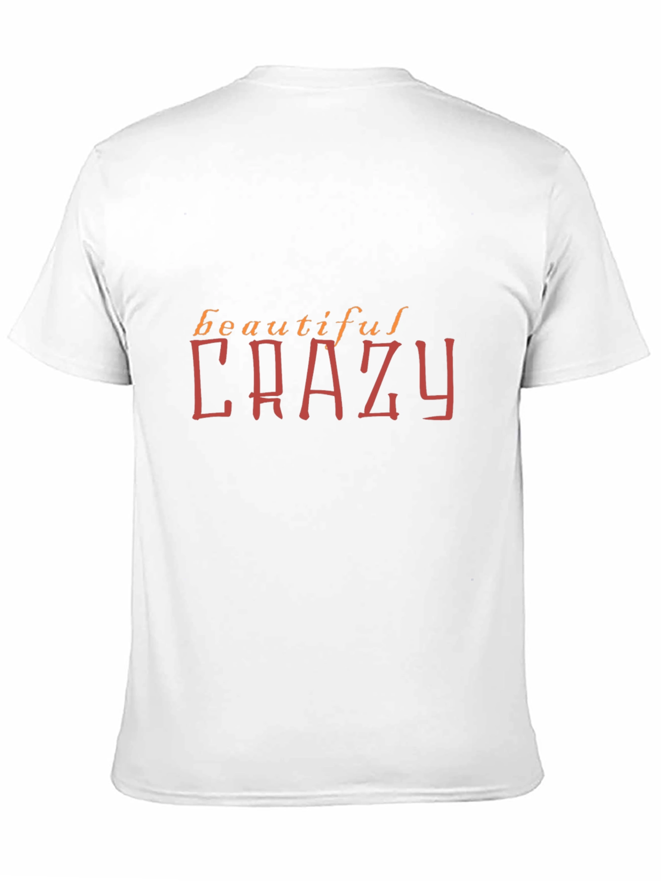 Beautiful Crazy Graphic Tee - Black