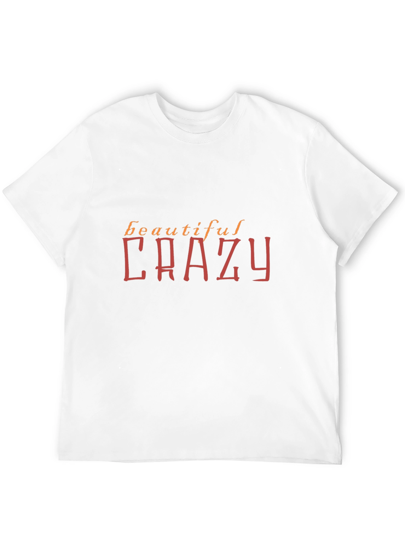 Beautiful Crazy Graphic Tee - Black