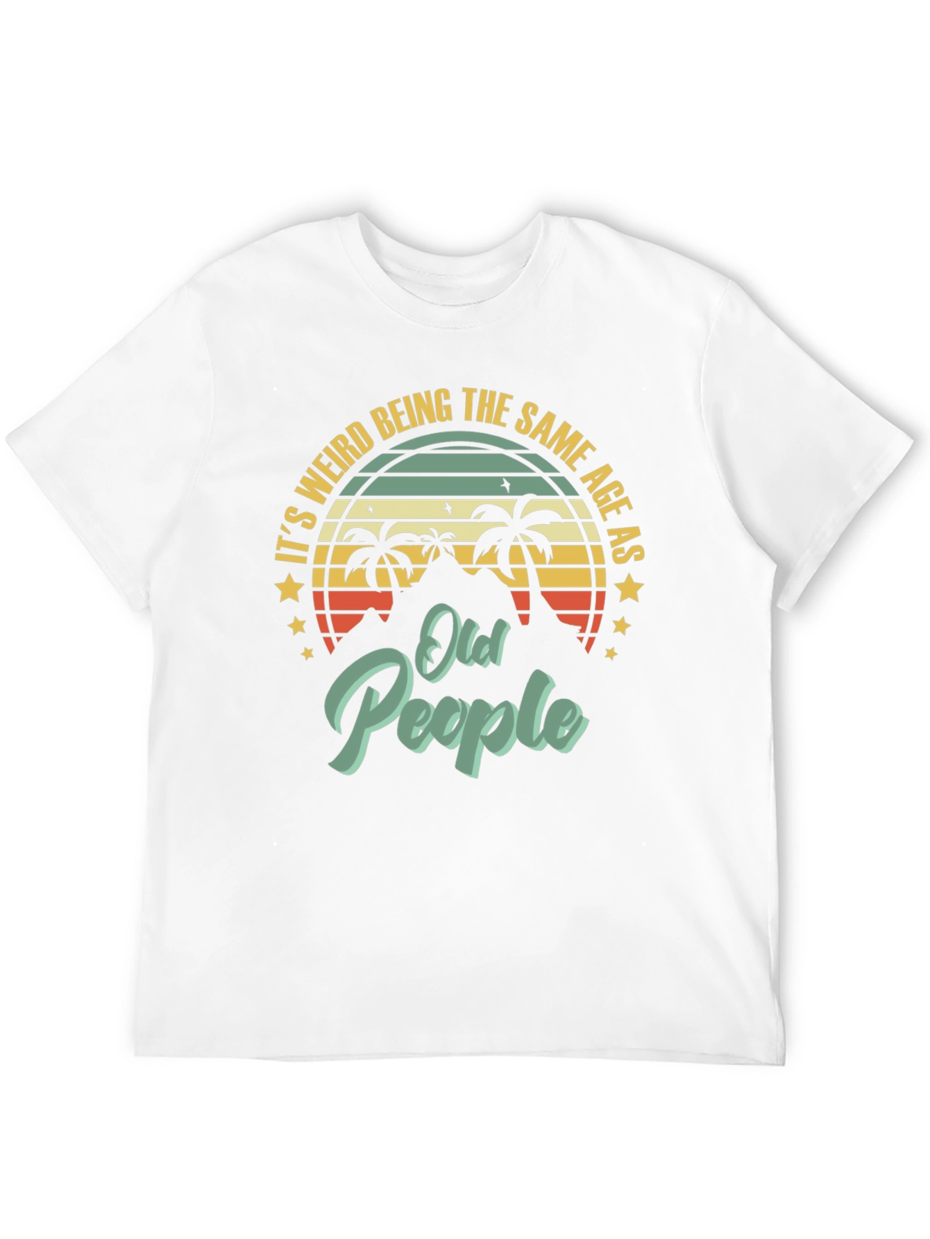 Funny Old People Graphic T-Shirt