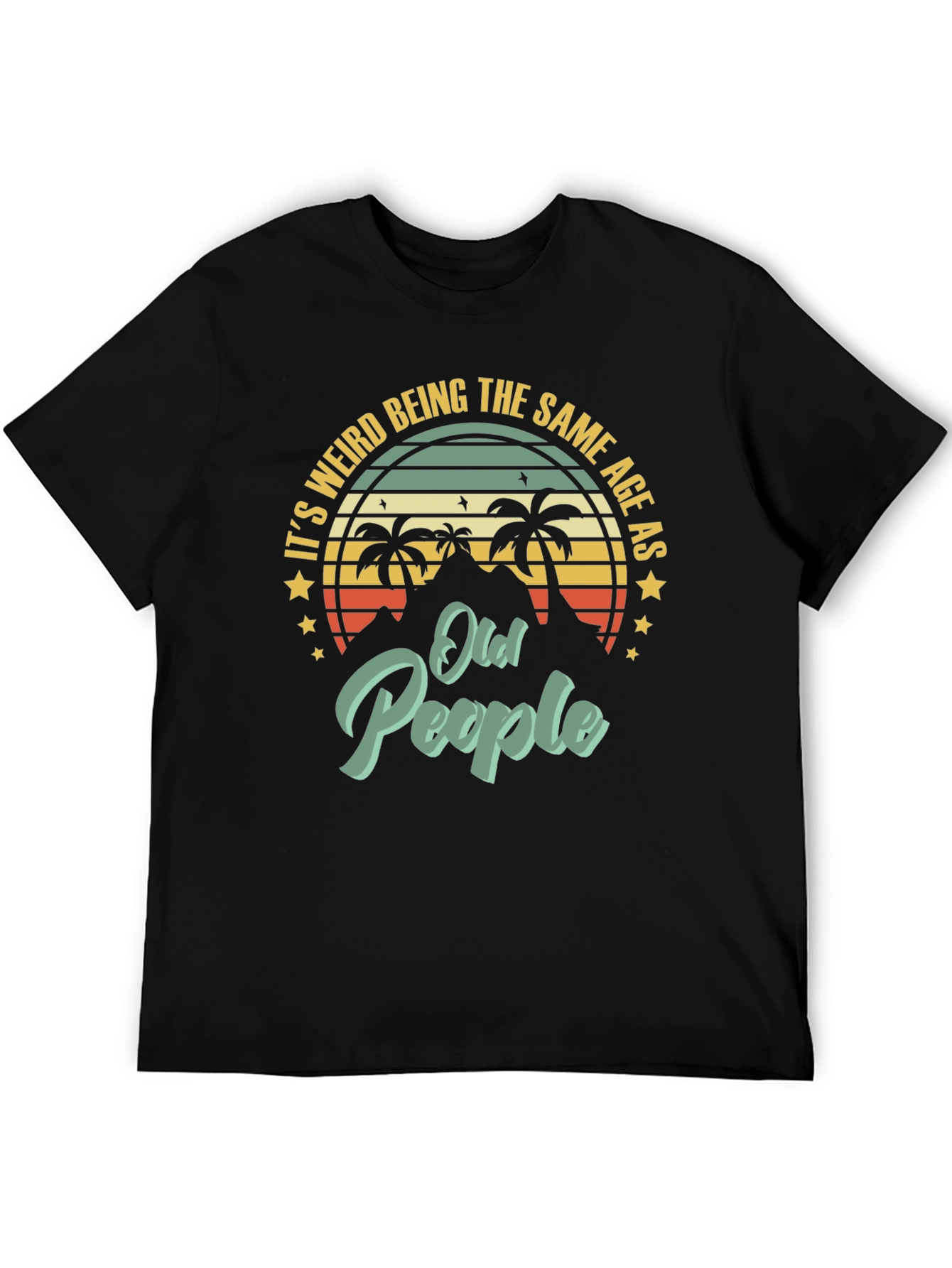 Funny Old People Graphic T-Shirt