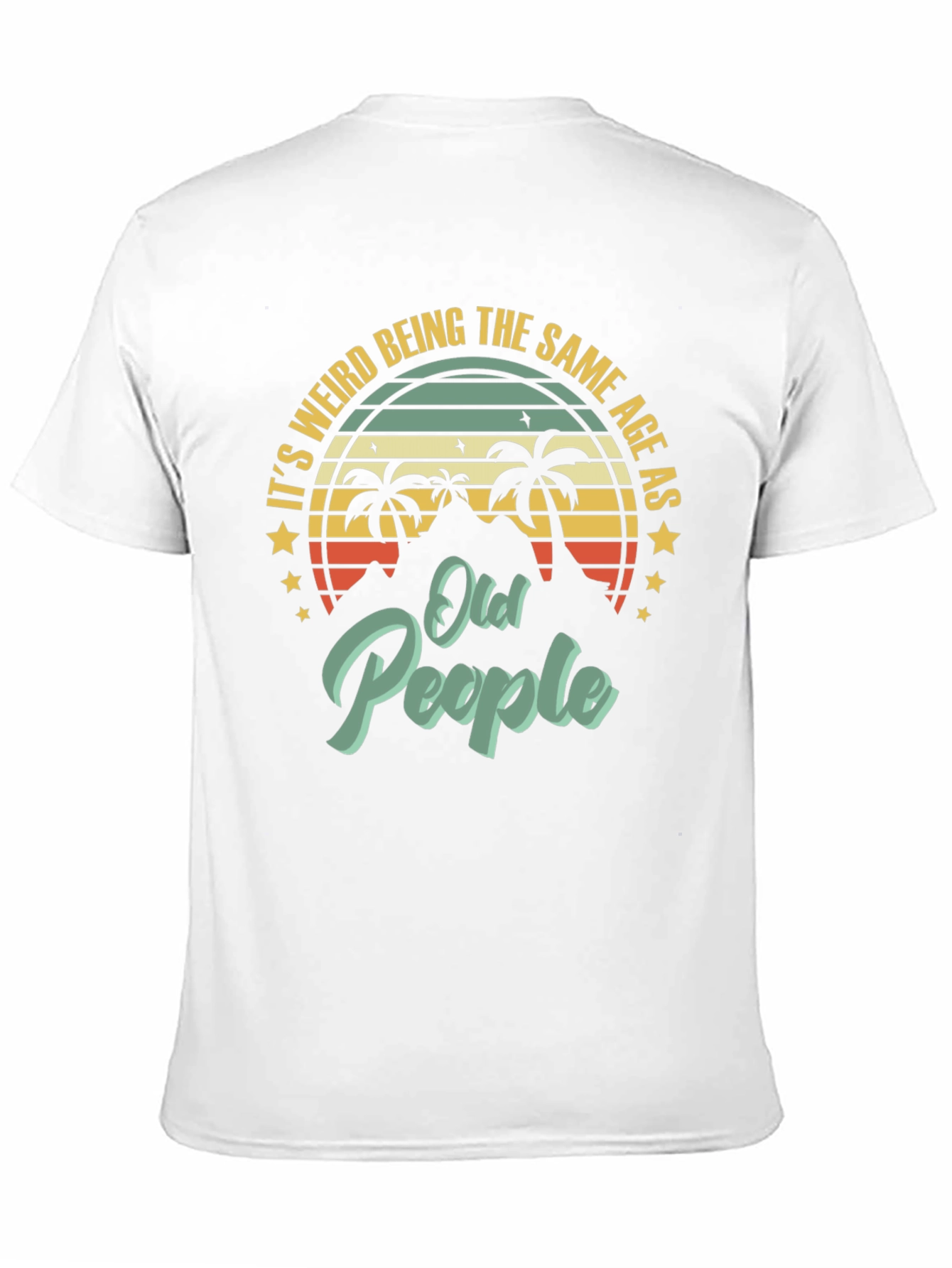 Funny Old People Graphic T-Shirt