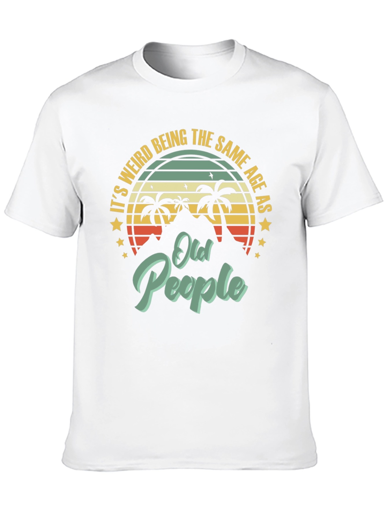 Funny Old People Graphic T-Shirt