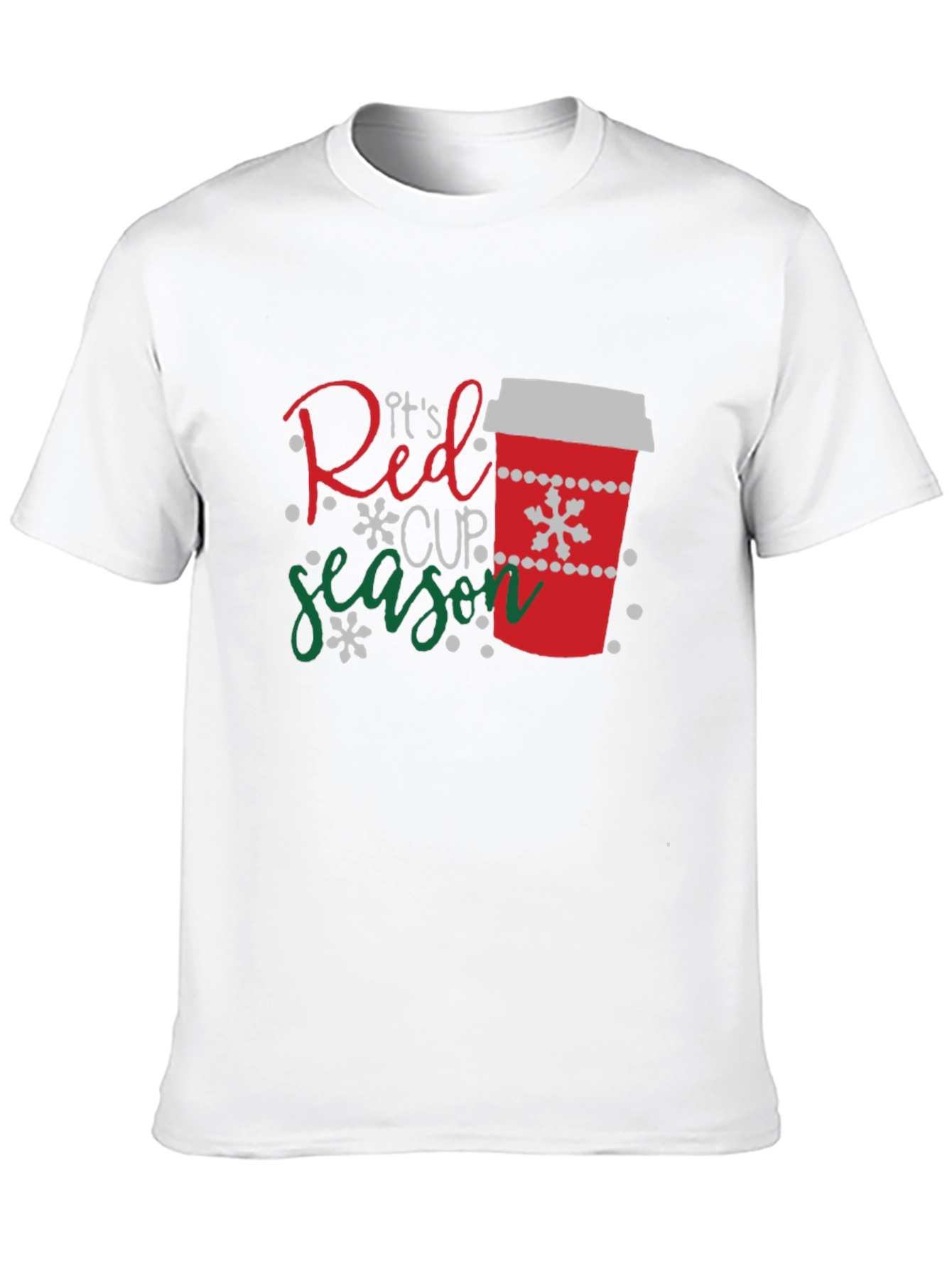 Its Red Cup Season Black T-Shirt