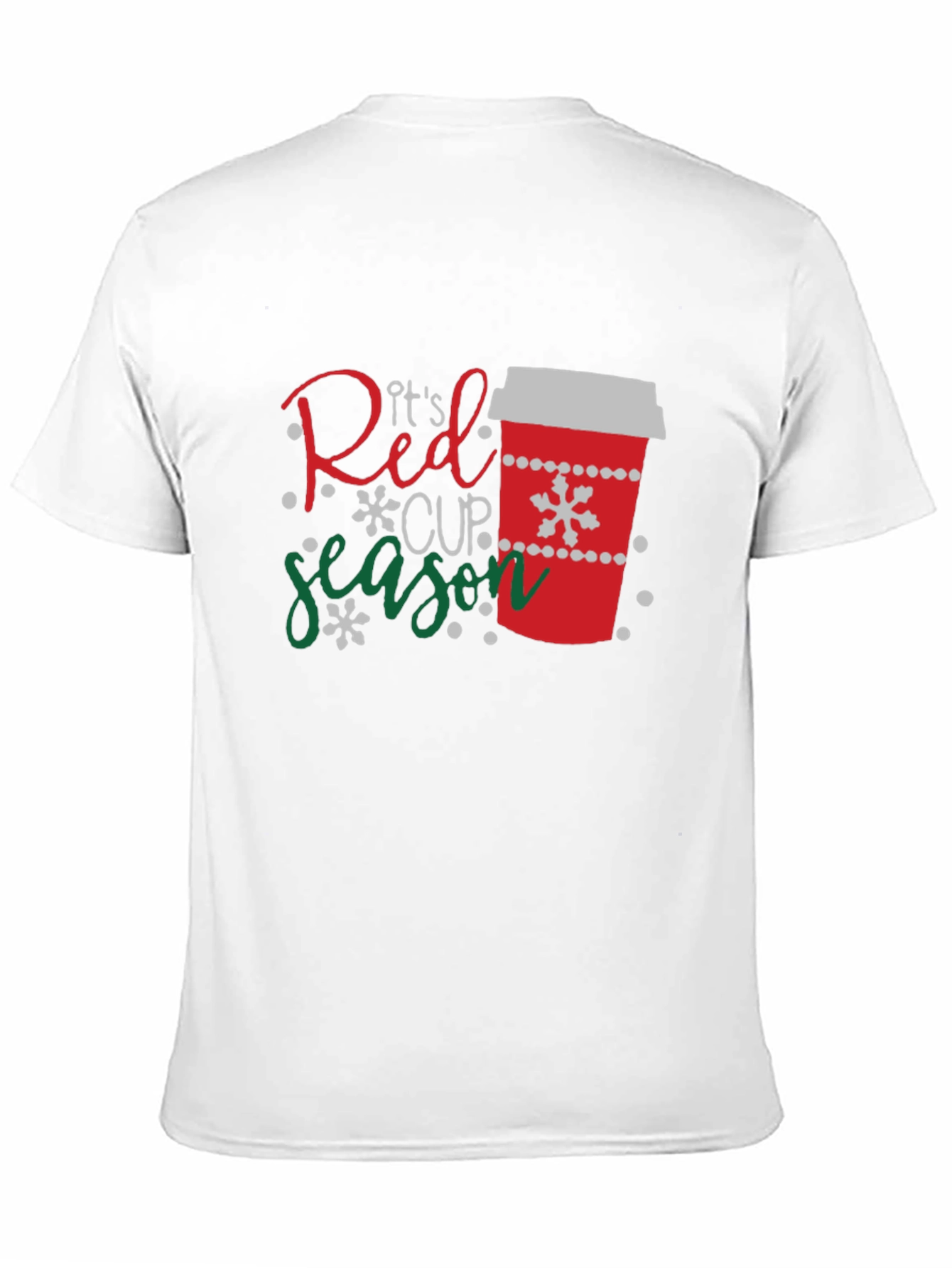 Its Red Cup Season Black T-Shirt