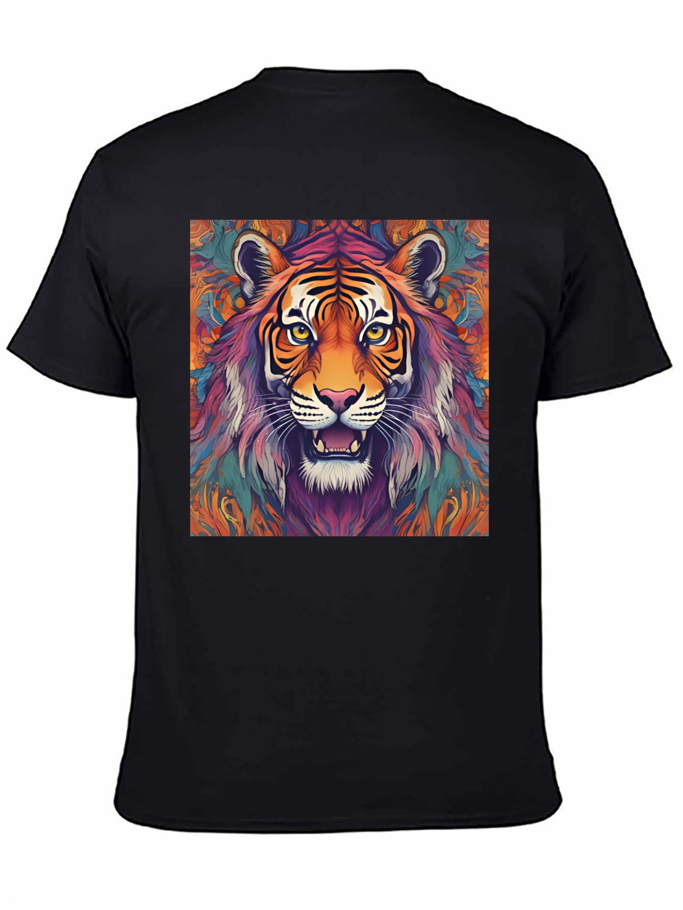 Psychedelic Tiger Graphic Tee