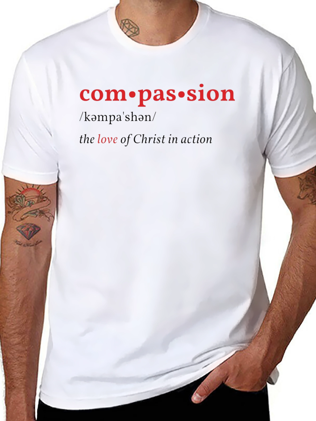 Compassion Definition T-Shirt - Black