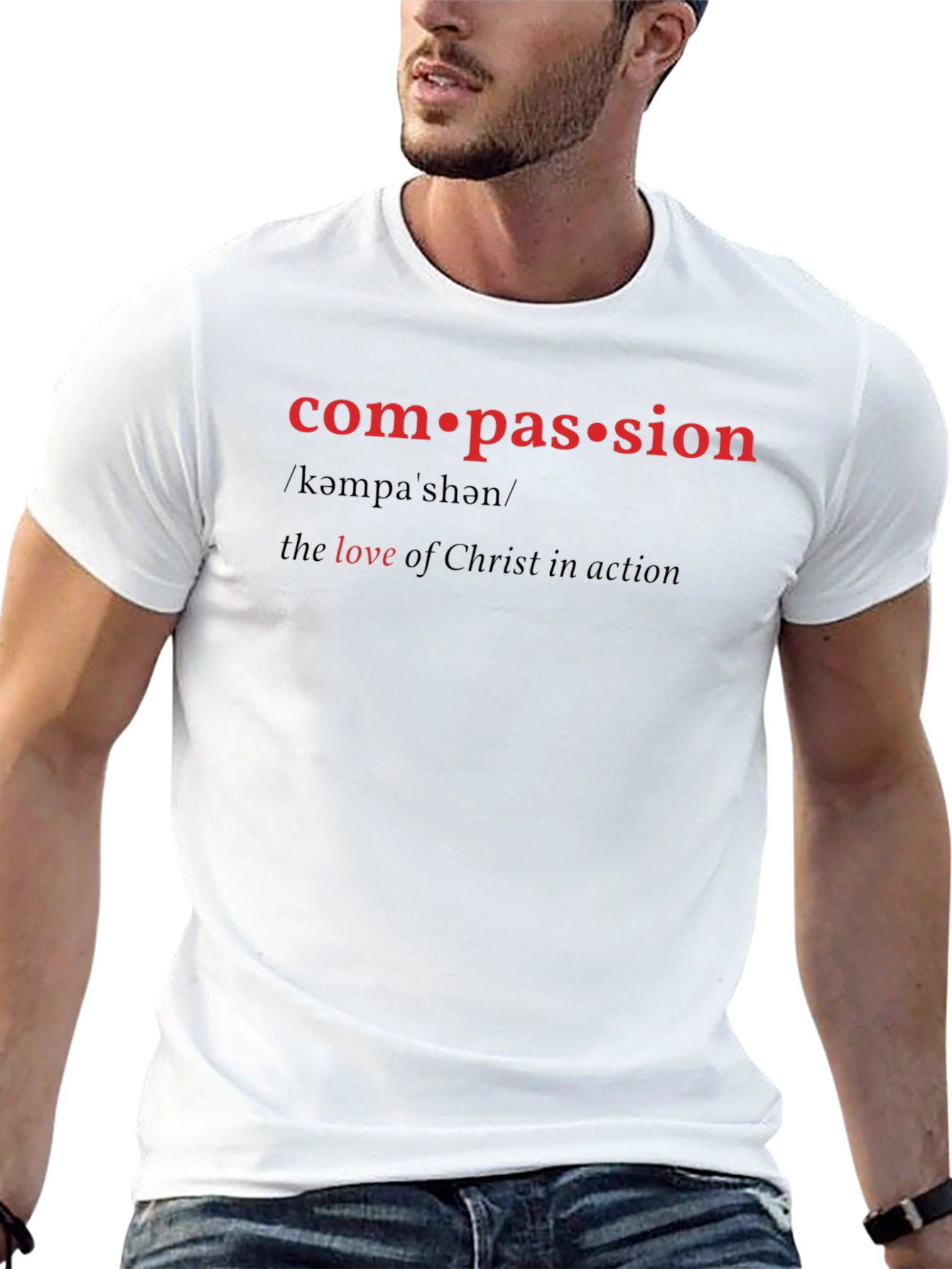 Compassion Definition T-Shirt - Black