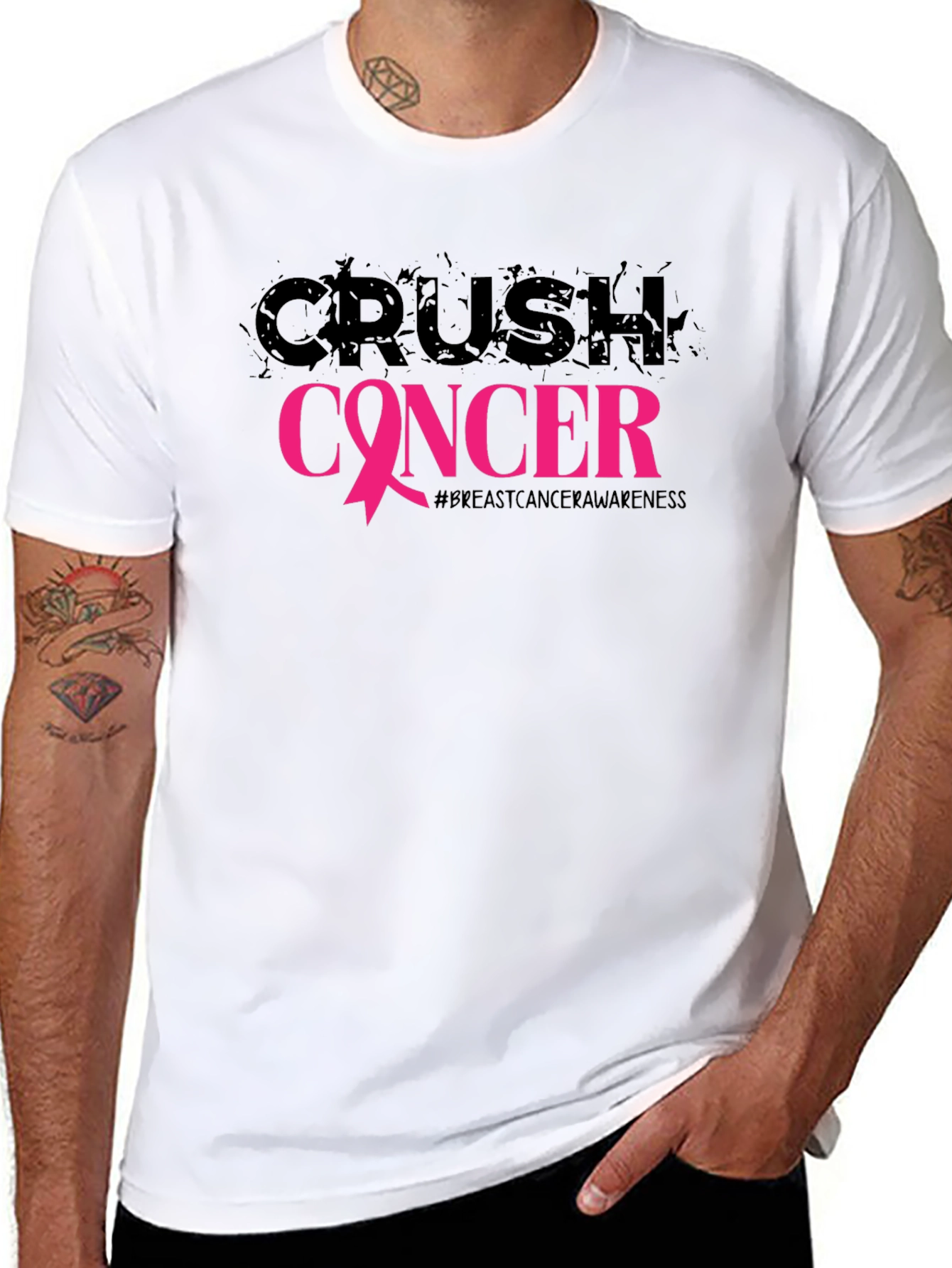 Crush Cancer Awareness T-Shirt