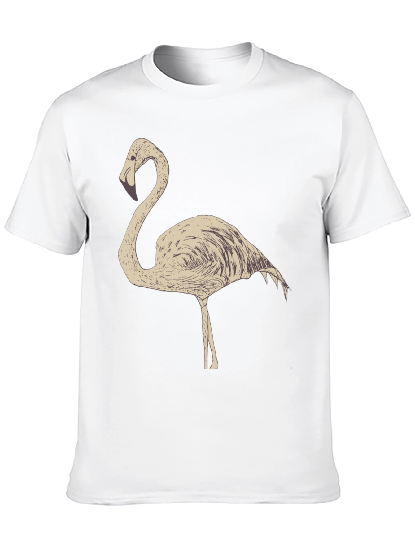 Flamingo Graphic Tee - Casual Comfort