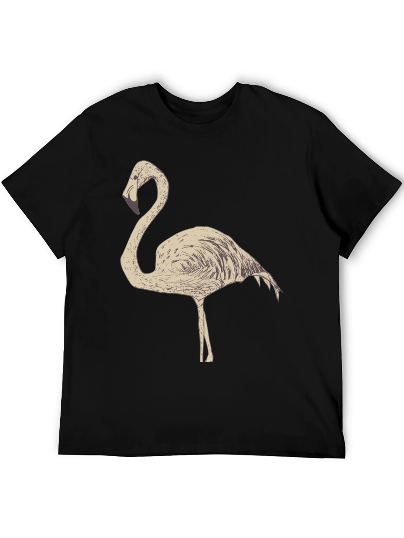 Flamingo Graphic Tee - Casual Comfort