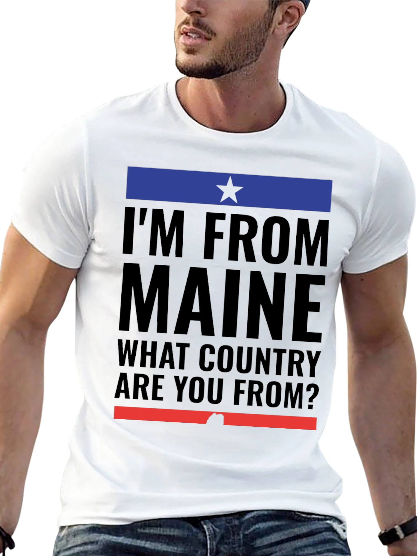Im From Maine T-Shirt - Funny State Pride Tee