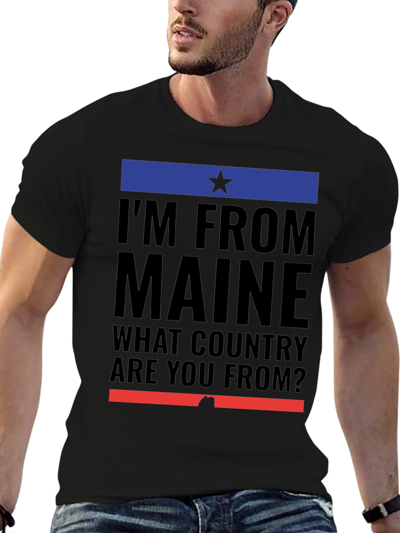 Im From Maine T-Shirt - Funny State Pride Tee