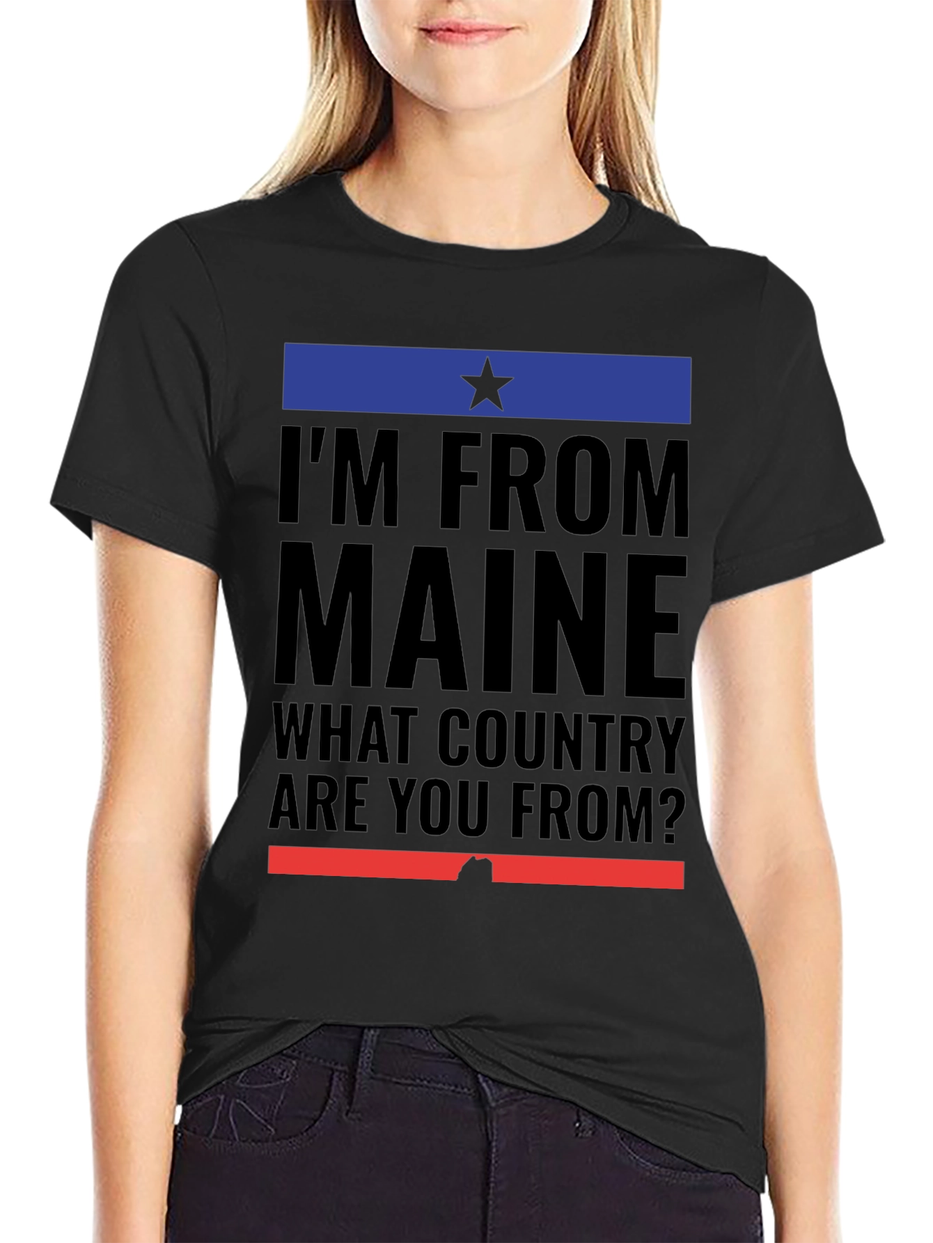 Im From Maine T-Shirt - Funny State Pride Tee
