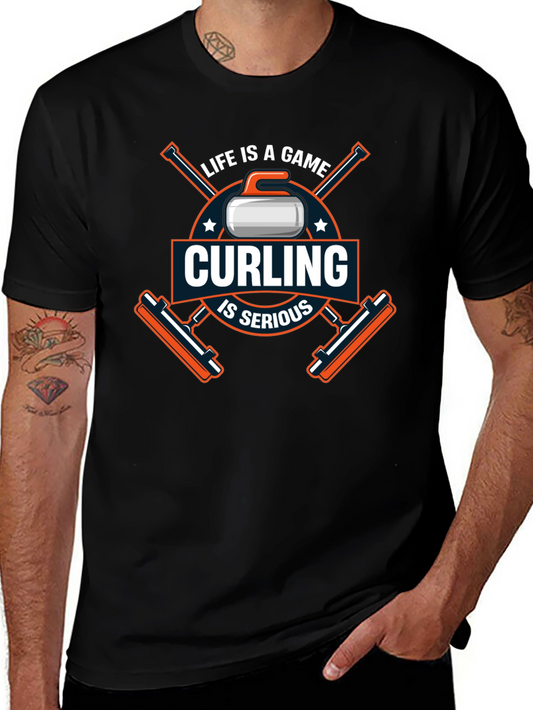 Curling Is Serious T-Shirt