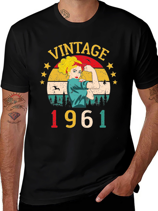 Vintage 1961 Empowered Woman T-Shirt