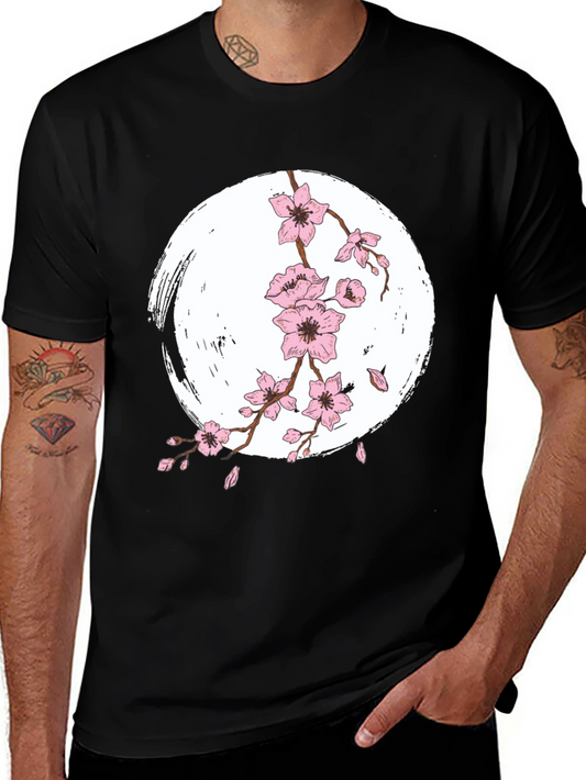 Cherry Blossom T-Shirt - Unique Floral Design