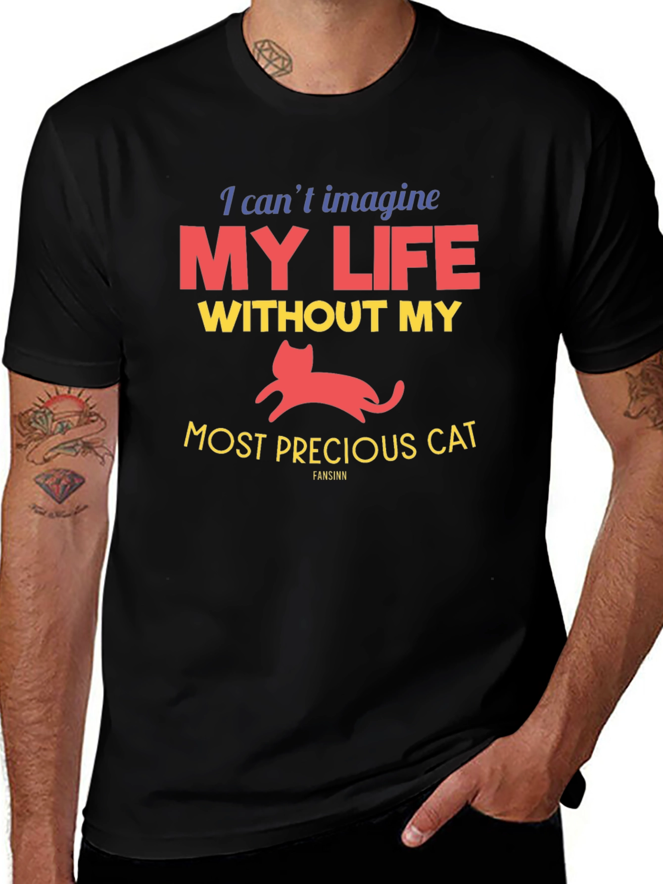 Cat Lover T-Shirt: My Life Without My Cat