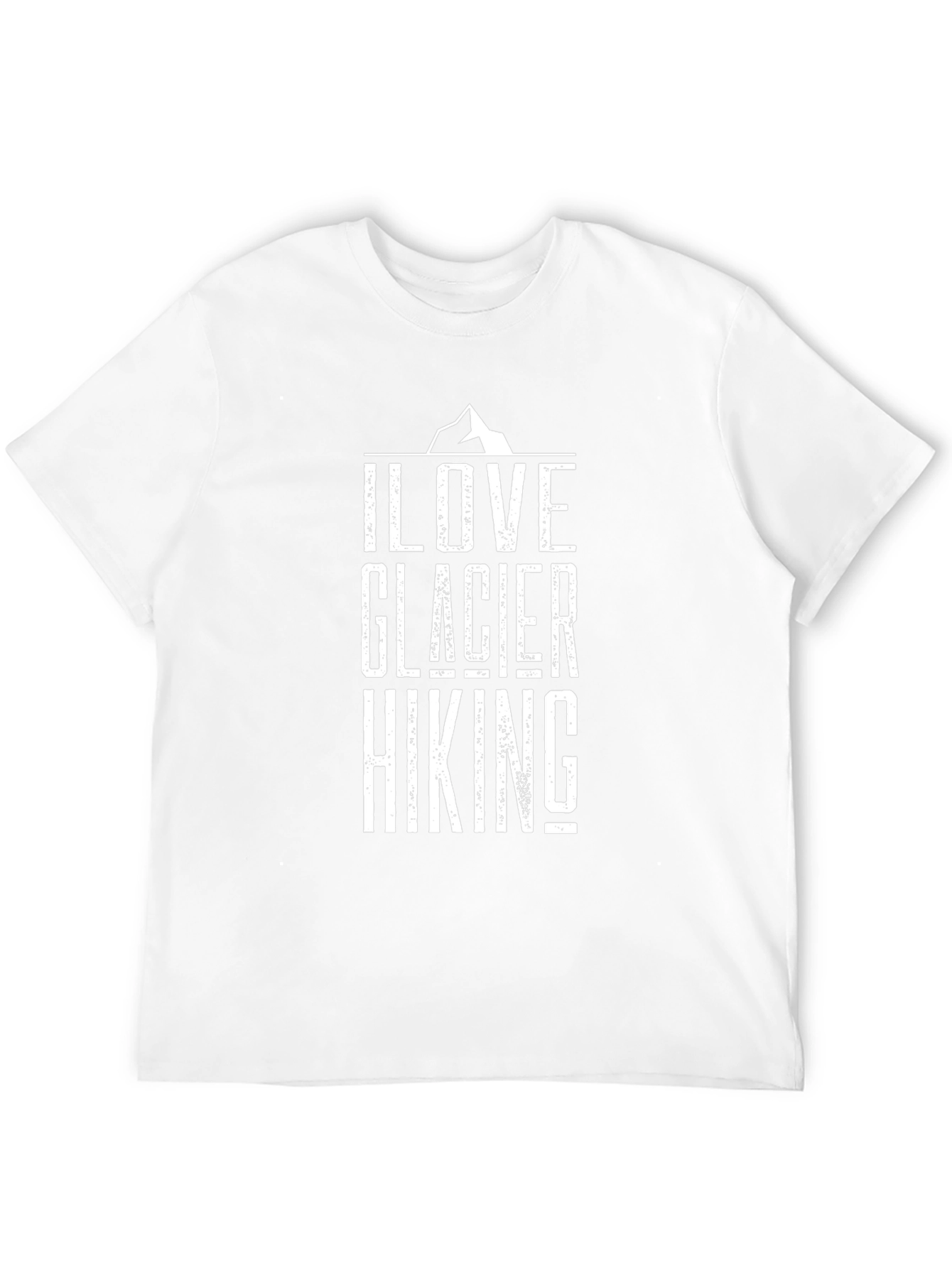 I Love Glacier Hiking Graphic T-Shirt