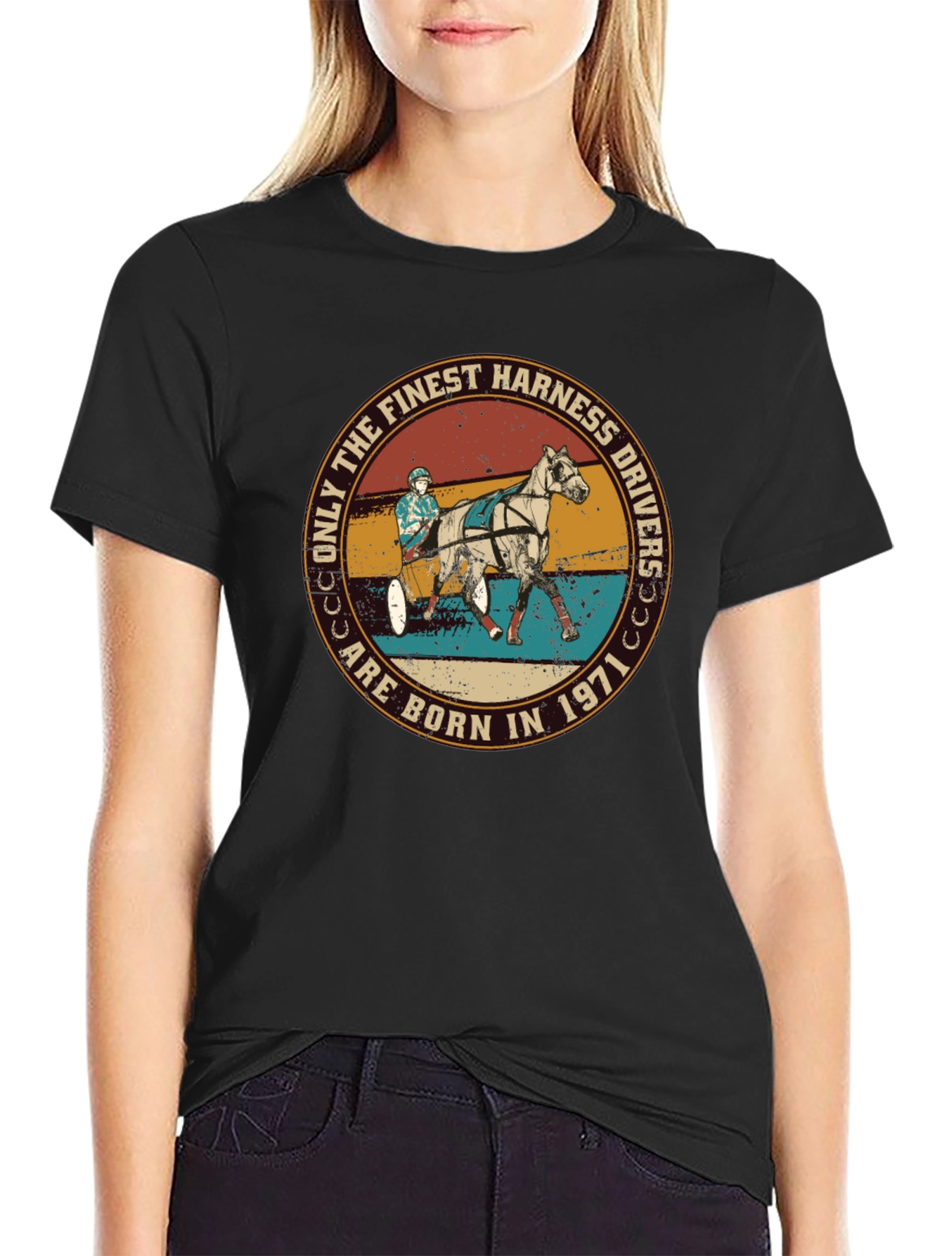 Finest Harness Drivers Born in 1971 T-Shirt