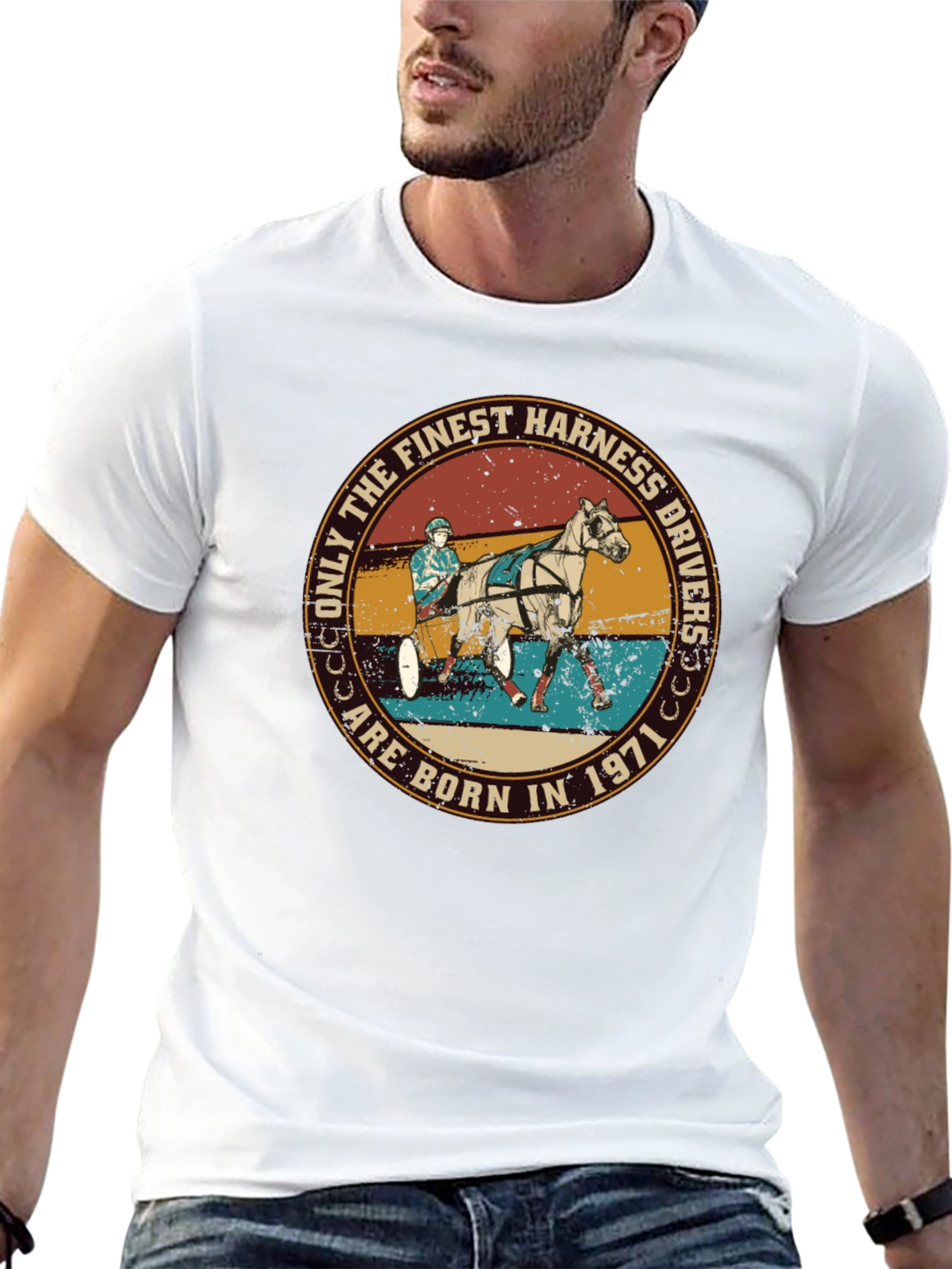 Finest Harness Drivers Born in 1971 T-Shirt