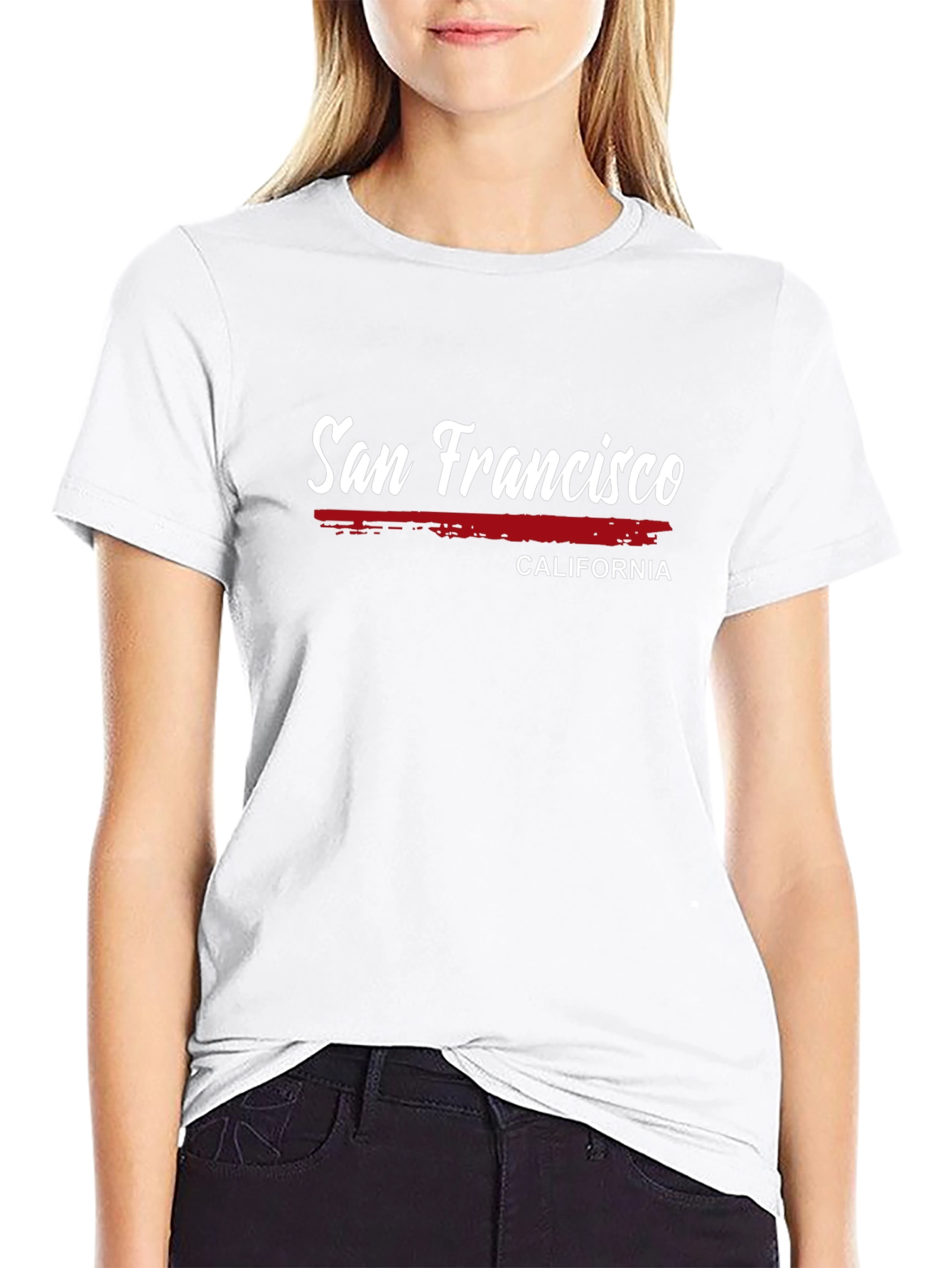 San Francisco California Black T-Shirt