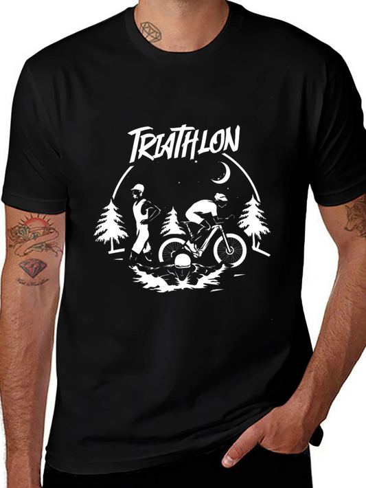 Triathlon Graphic T-Shirt