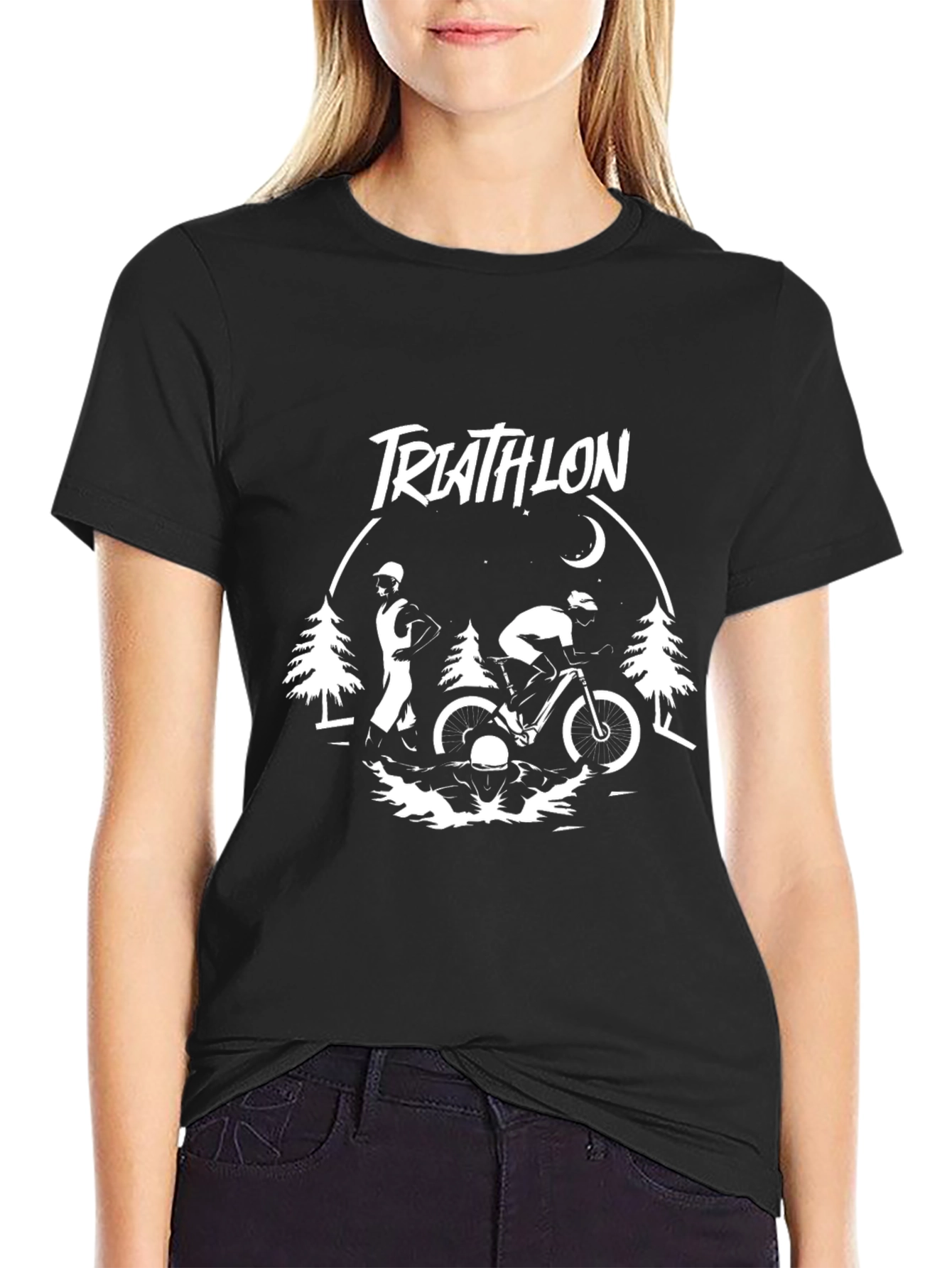 Triathlon Graphic T-Shirt