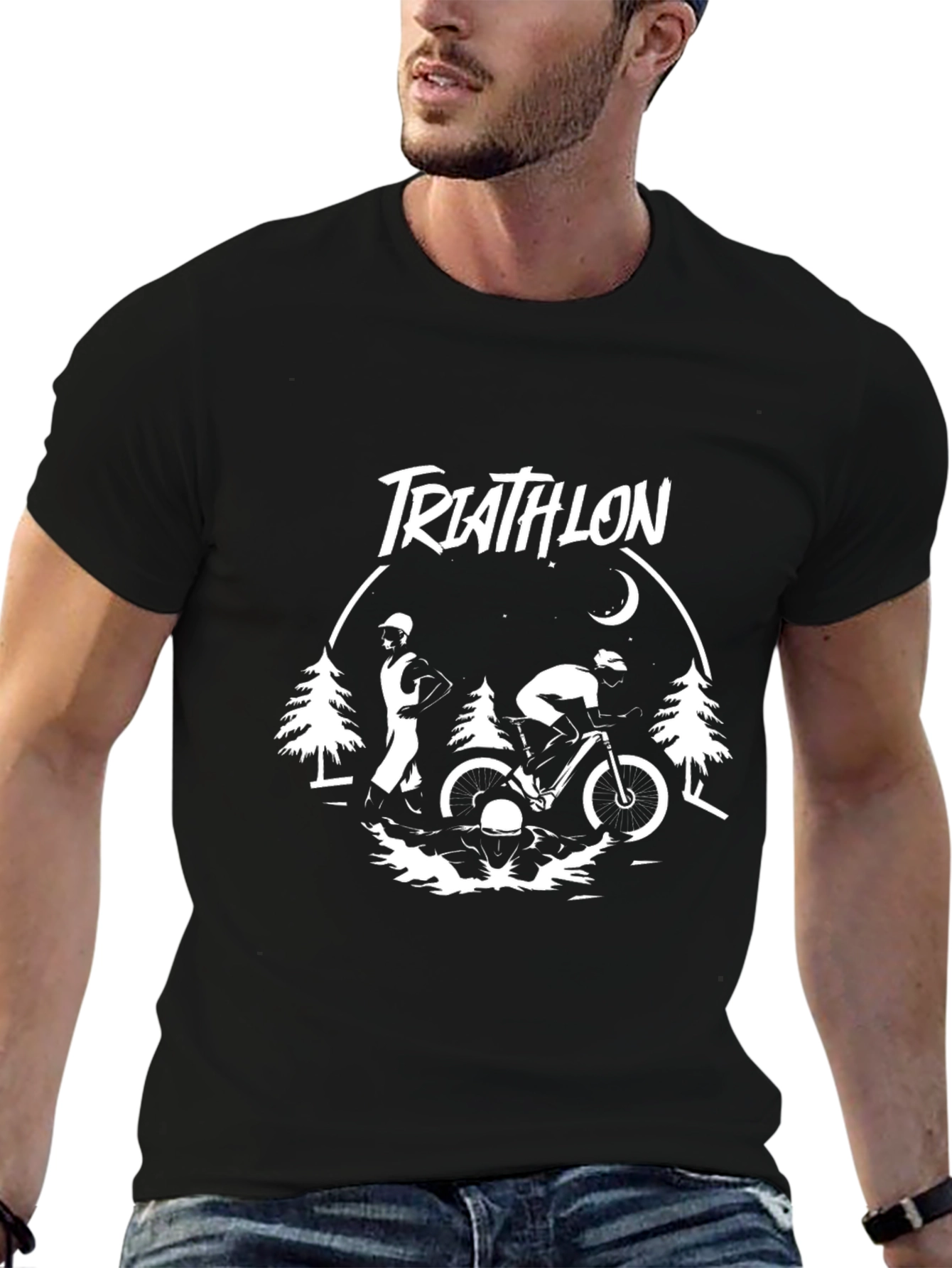 Triathlon Graphic T-Shirt
