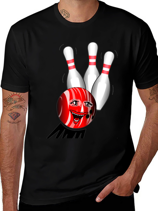 Bowling Pin T-Shirt - Strike Up Some Fun!