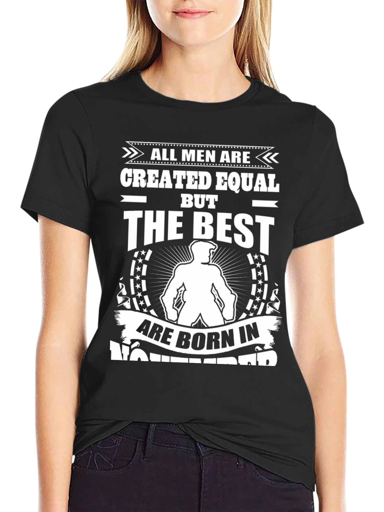 All Men Created Equal Born in November T-Shirt