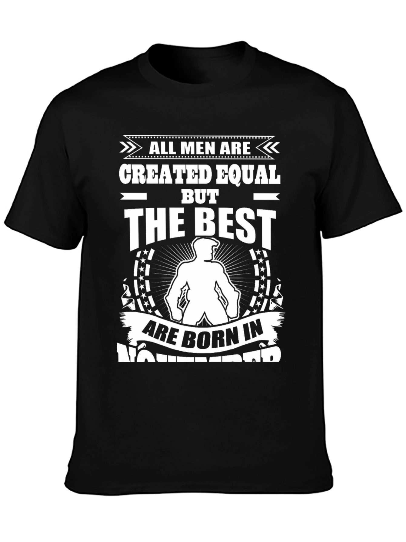 All Men Created Equal Born in November T-Shirt