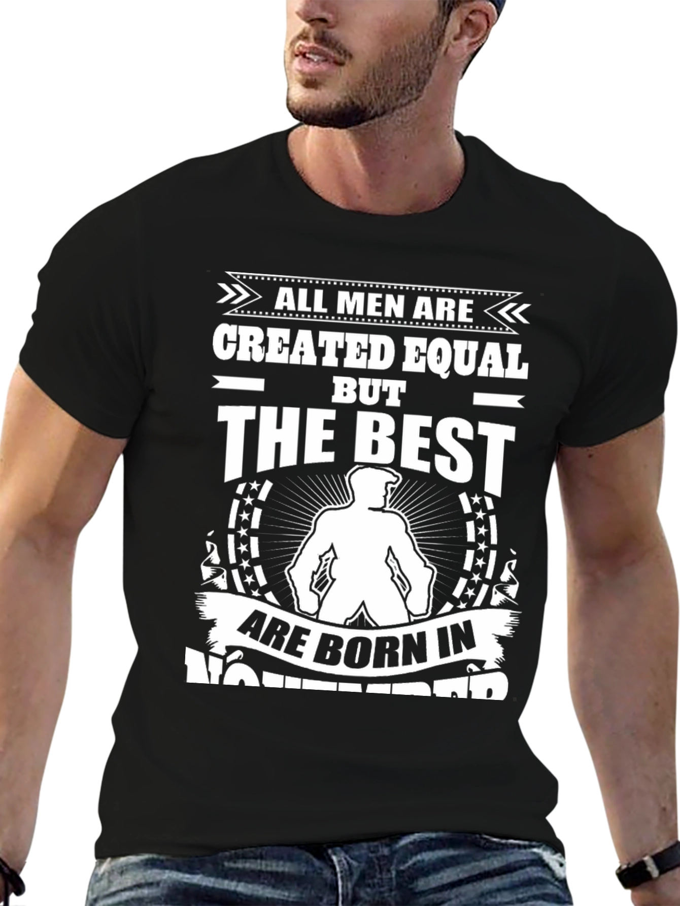 All Men Created Equal Born in November T-Shirt