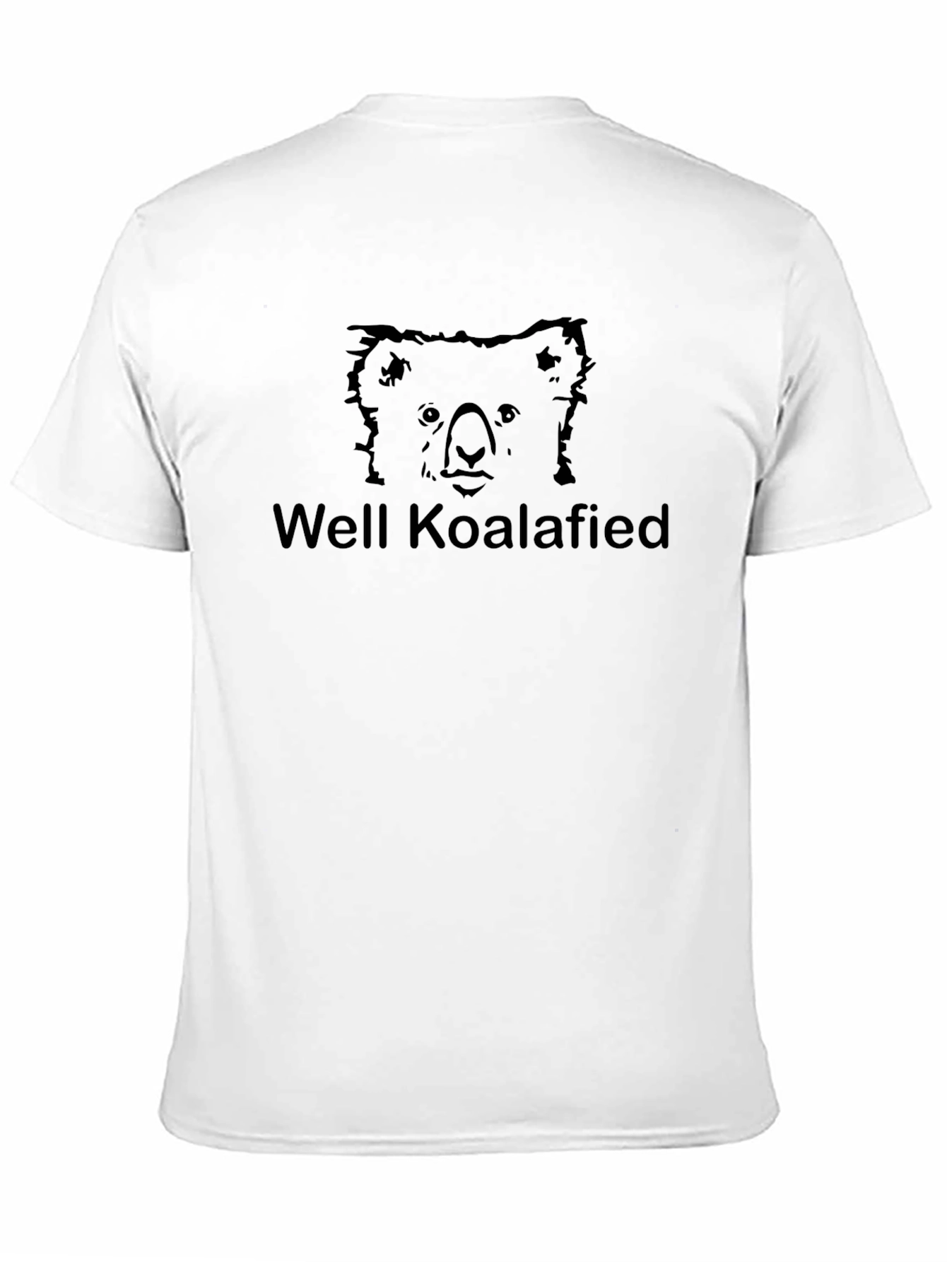 Well Koalafied Black Graphic T-Shirt
