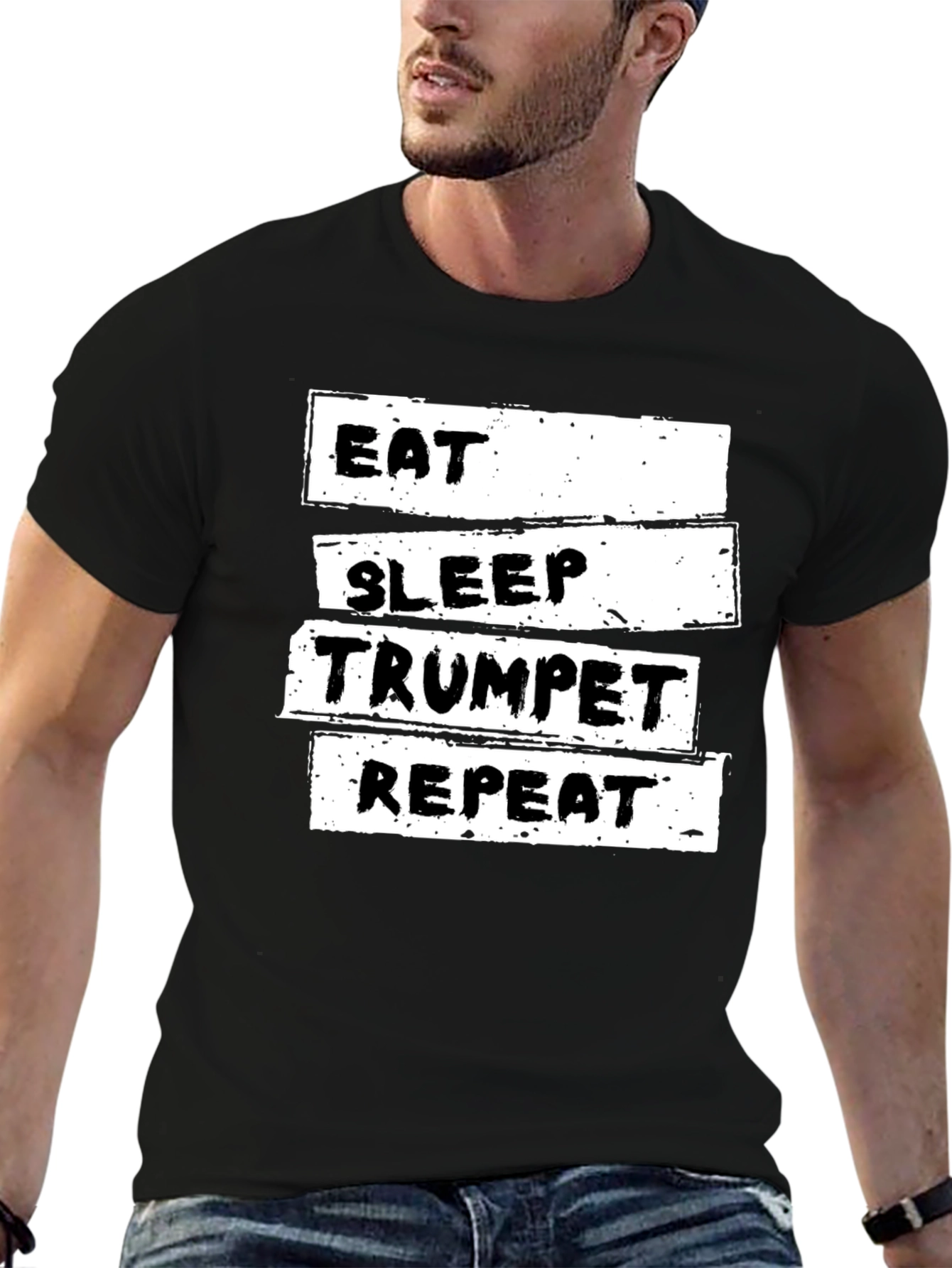 Eat Sleep Trumpet Repeat T-Shirt