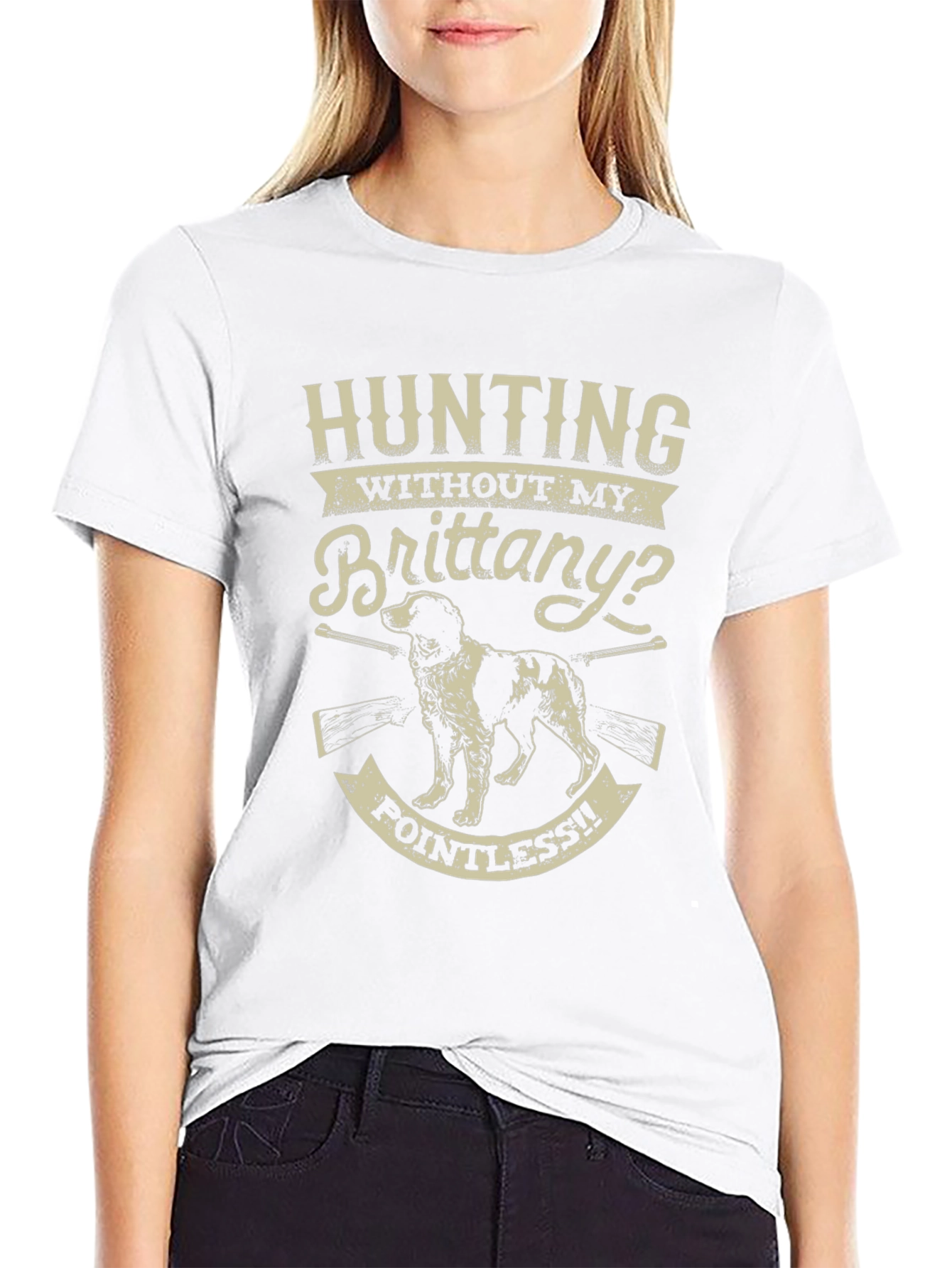 Hunting Brittany Dog T-Shirt
