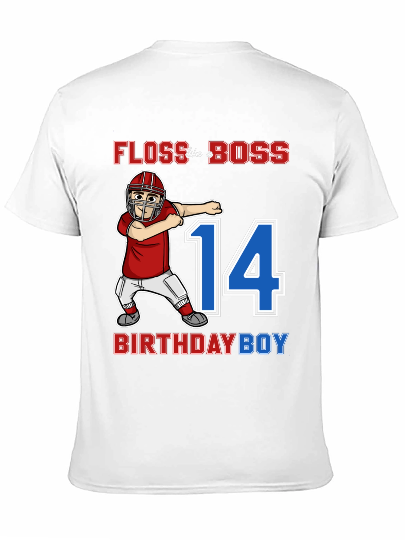 Floss Like a Boss Birthday Boy 14 T-Shirt