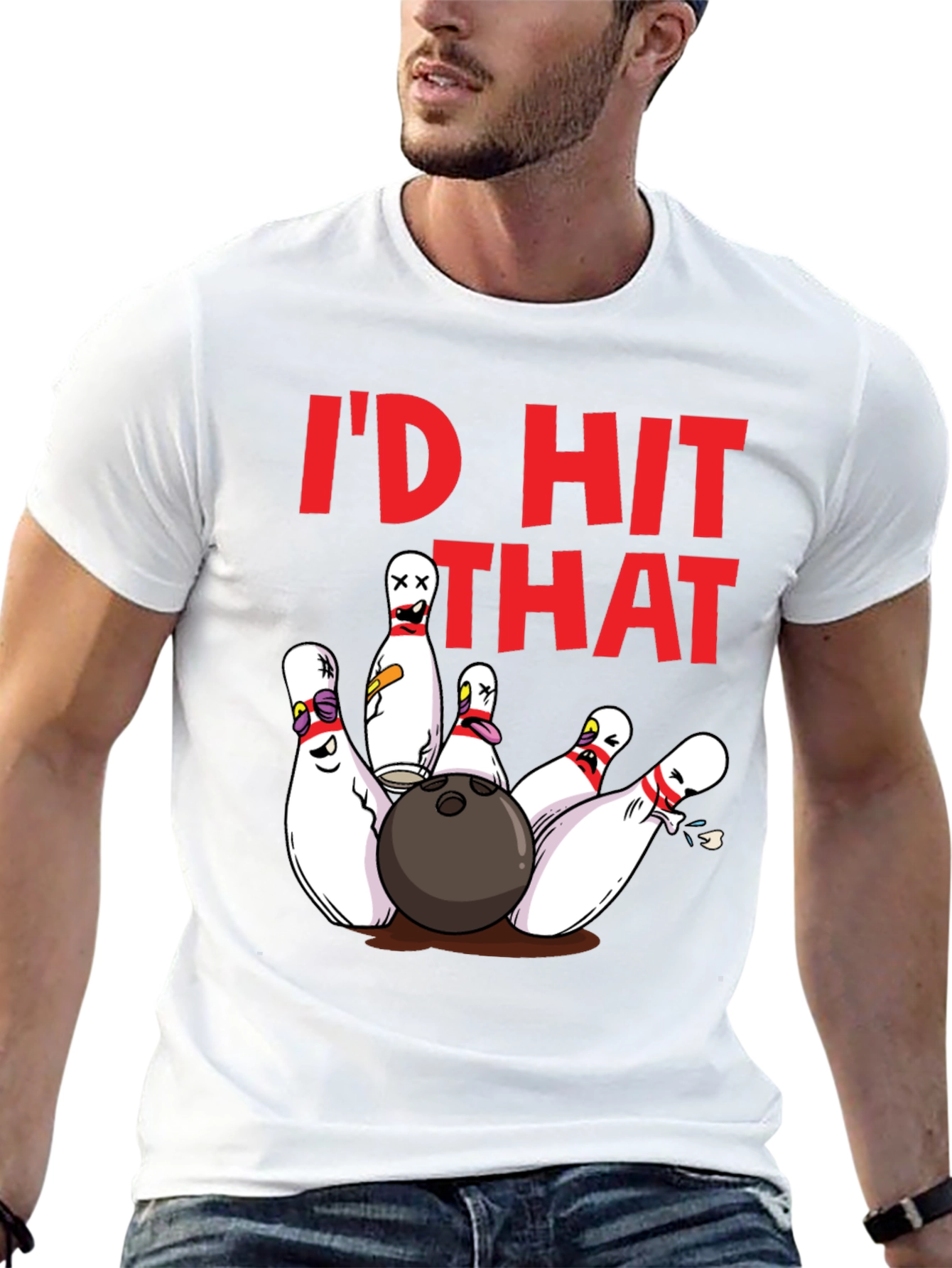 Id Hit That Bowling T-Shirt