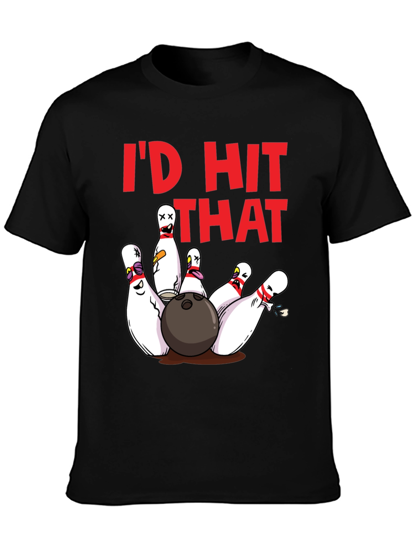 Id Hit That Bowling T-Shirt