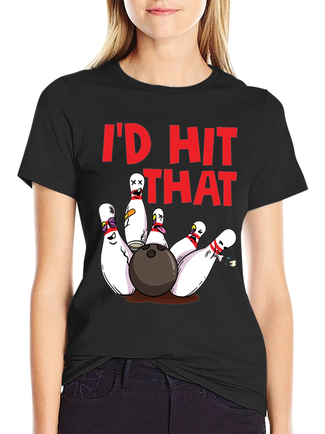 Id Hit That Bowling T-Shirt