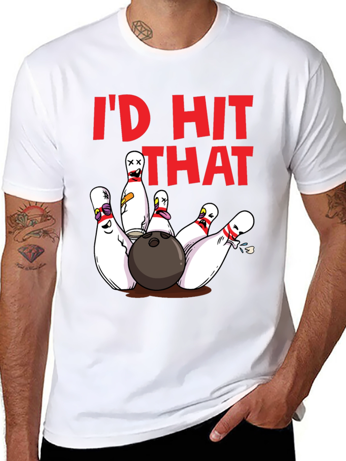Id Hit That Bowling T-Shirt