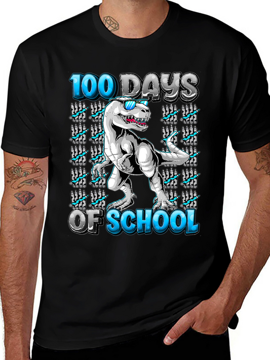 100 Days of School Dinosaur T-Shirt