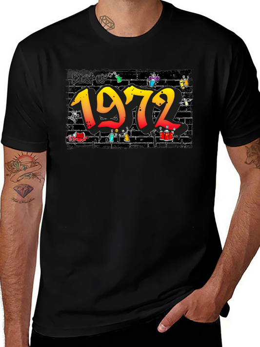 Best of 1972 Black T-Shirt